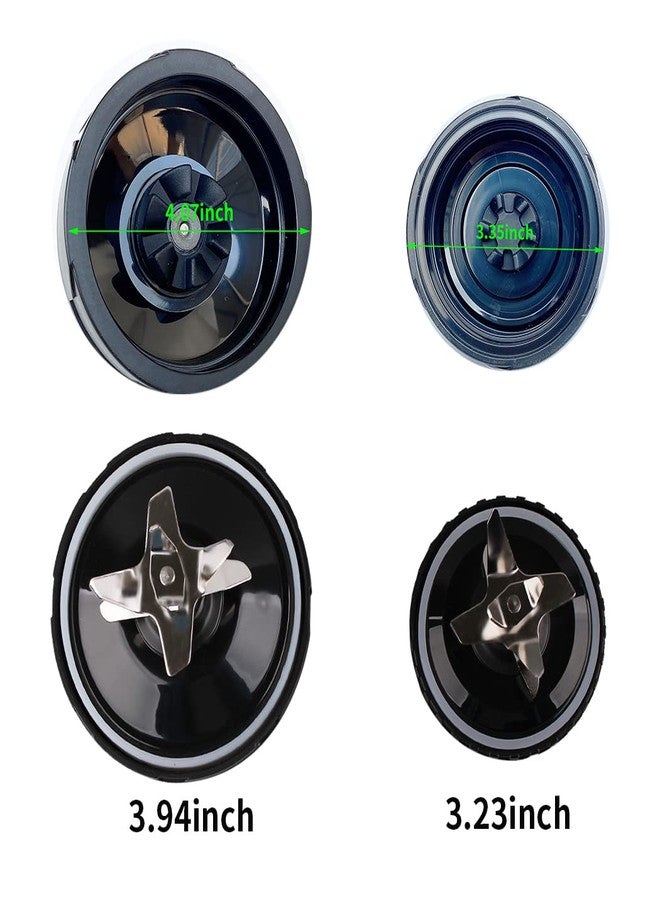 Veterger Replacement Parts Rubber Gasket Sealing Ring, Compatible with Ninja Blender (4pcs 3.2inch) - Image 3